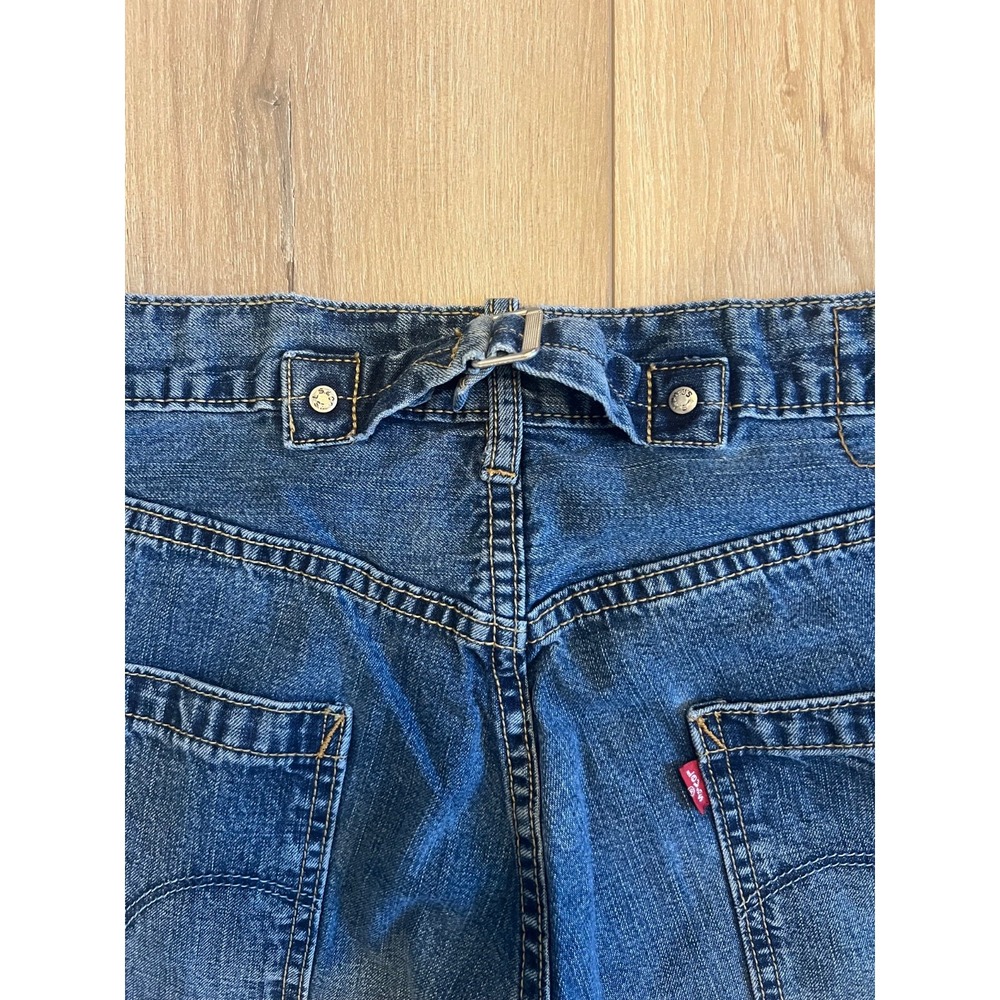 Levi's Cinchback Carpenter Jeans Men's 30x30 Blue Denim Baggy Utility Y2K - Picture 9 of 11
